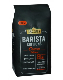 Кава JACOBS Barista Editions Crema Intense зернова 1 кг (8711000415399)