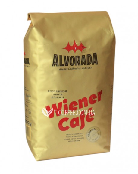 Кава ALVORADA Wiener Kaffee зернова 1 кг (9002517105101)