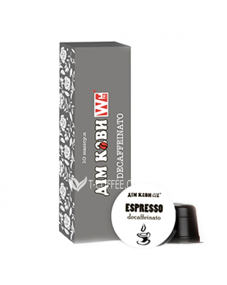 Кава ДІМ КАВИ Caffitaly Espresso decaffeinato в капсулах 10 х 10 г (2000000156149)
