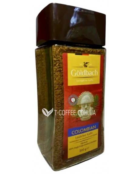 Кава Goldbach Colombian розчинна 200 г скл.б. (4251321400246)