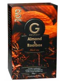 Чай GRACE! Gourmet Almond Rooibos Мигдаль Ройбуш 20 х 1,75 г (5060207697330)