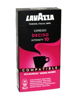 Кава LAVAZZA Nespresso Deciso в капсулах 10 х 5 г (8000070081031)