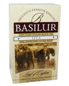 Чай BASILUR Uva Ува - Лист Цейлону 25 х 2 г (4792252001176)