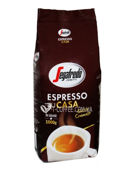 Кава SEGAFREDO Espresso Casa Gusto Cremoso зернова 1 кг (8003410311089)