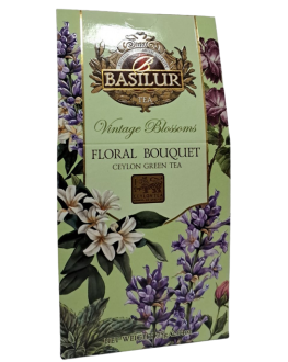 Чай BASILUR Floral Bouquet Квітковий Букет - Вінтажні квіти 75 г к/п (4792252944787)