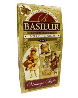 Чай BASILUR Merry Christmas Щасливе Різдво - Вінтаж 85 г к/п (4792252932814)