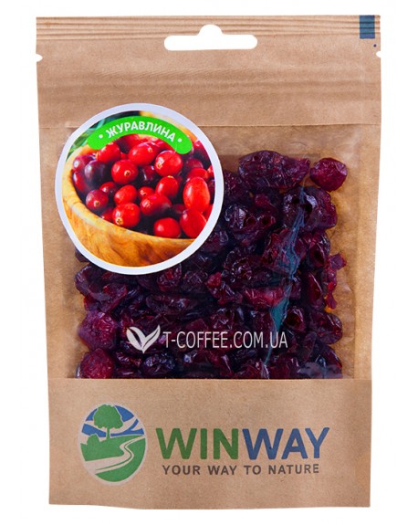 Журавлина WINWAY сушена 100 г (4821912900211)