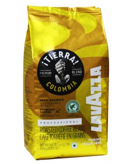 Кава LAVAZZA Tierra Colombia Aromatic зернова 1 кг (8000070017412)