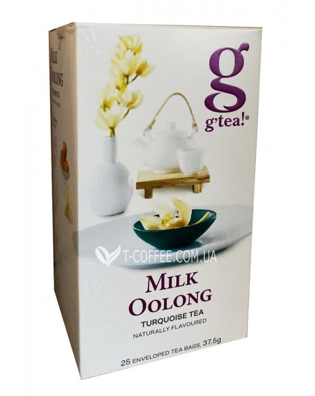 Чай GRACE! Milk Oolong Turquoise Tea Бірюзовий Молочний Оолонг 25 х 1,5 г (5060207693509)