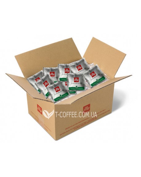 Кава ILLY Decaf в монодозах (чалдах, таблетках) без кофеїну 200 х 7,3 г (8003753129945)
