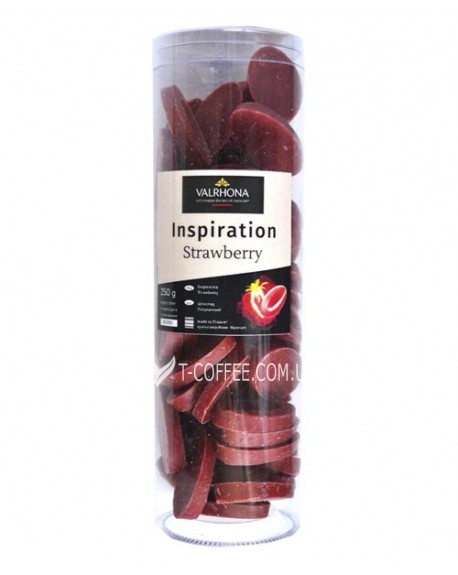 Шоколад VALRHONA Inspiration Strawberry Полуничний 250 г