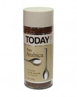 Кава TODAY Pure Arabica розчинна 95 г скл. б. (5014776102061)