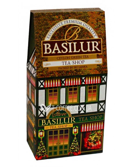 Чай BASILUR Tea Shop Чайний Магазин - Будиночки 100 г к/п (4792252927292)