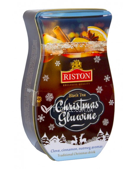 Чай RISTON Christmas Gluwine Різдвяний Глінтвейн 100 г ж/б