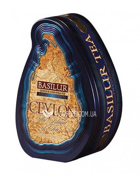 Чай BASILUR High Grown Високогірний - Чайний Острів 100 г ж/б (4792252100848)