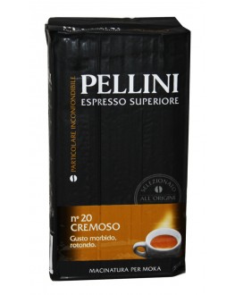 Кава PELLINI Espresso Superiore n20 Cremoso мелена 250 г (8001685122362)