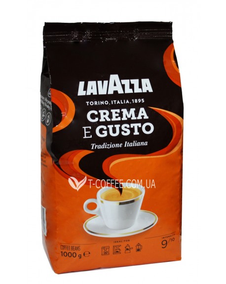 Кава LAVAZZA Espresso Crema e Gusto Tradizione Italiana зернова 1 кг (8000070038271)