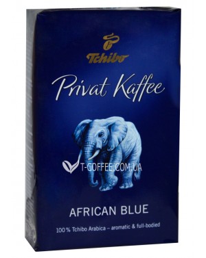 Кава TCHIBO Privat Kaffee African Blue мелена 250 г (4046234659696) фото