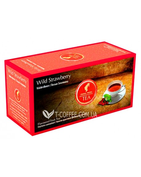Чай JULIUS MEINL Wild Strawberry Земляника 25 х 2,5 г (9000403822866)