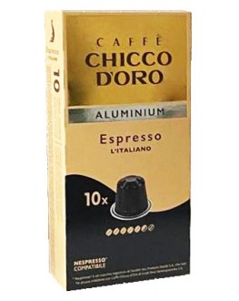 Кава CHICCO D'ORO Espresso l'Italiano в капсулах 10 х 5.5 г (7610899805810)