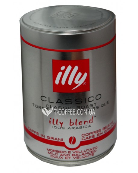 Кава ILLY Classico зернова 250 г ж/б (8003753900520)