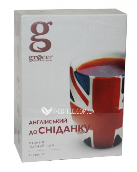 Чай GRACE! English Breakfast Англійський до Сніданку 100 г к/п (5060207692618)