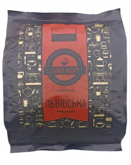 Кава ФАЙНА КАВА Львівська зернова 1 кг (4820211002268)