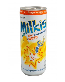Напій MILKIS Mango Манго газований безалкогольний 250 мл (8801056009212)