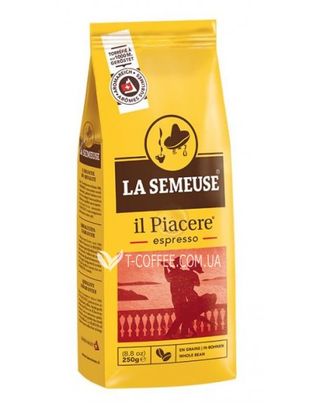 Кава LA SEMEUSE Il Piacere зернова 250 г (7610244002505)