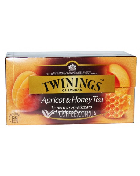 Чай TWININGS Apricot Honey Абрикос Мед 25 х 2 г (070177140038)