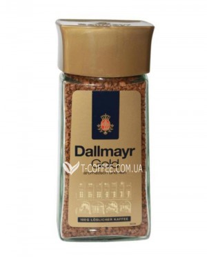 Кава DALLMAYR Gold розчинна 200 г скл. б. фото