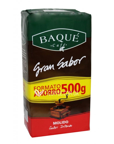 Кава CAFE BAQUE Gran Sabor мелена 500 г (8410684243716)