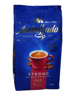 Кофе AMBASSADOR Strong зерновой 1 кг (8720254065120)