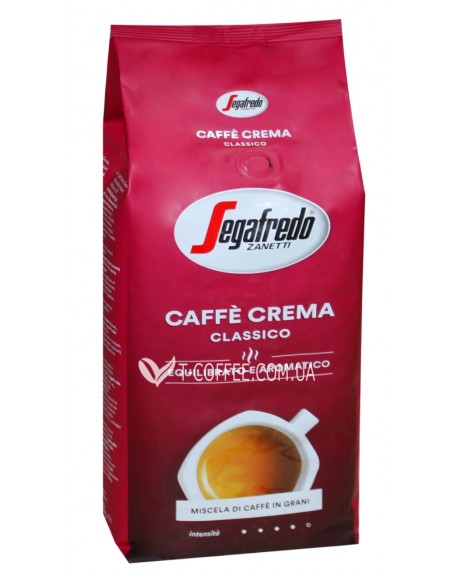 Кава SEGAFREDO Caffe Crema Classico зернова 1 кг (5900420080093)