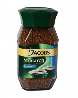 Кава JACOBS Monarch без кофеїну розчинна 100 г скл. б. (4820187042978)