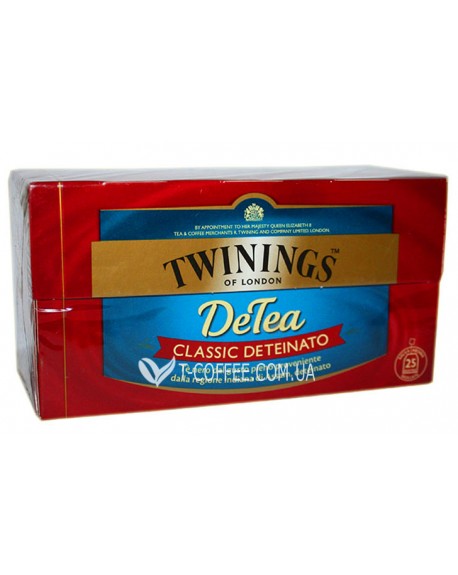 Чай TWININGS DeTea Без Таніну 25 х 2 г (070177195984)