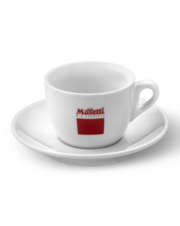 Чашка з блюдцем MUSETTI Американо біла 150 мл