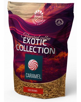 Кава Terra Cofffee Exotic Caramel розчинна 500 г економ. пак.