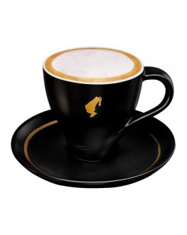 Чашка з блюдцем JULIUS MEINL Luxury 1862 Меланж порцелянова 125 мл