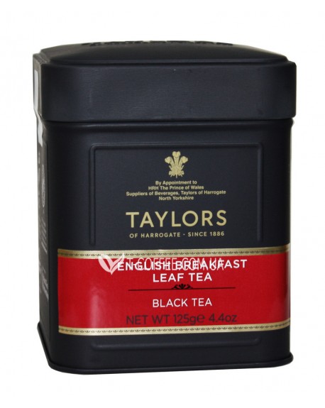 Чай TAYLORS English Breakfast Tea Англійський Сніданок 125 г ж/б (615357119956)