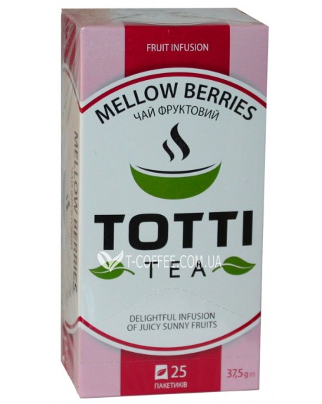 Чай TOTTI Mellow Berries Соковиті Ягоди 25 x 1,5 г (8719189233285)