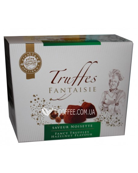 Цукерки Truffes Fantaisie Saveur Noisette Трюфель Лісовий Горіх 150 г (3472710021496)
