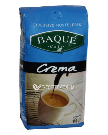 Кофе CAFE BAQUE Crema зерновой 1 кг (8410684921232)