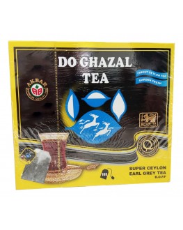 Чай AKBAR Do Ghazal Super Ceylon Earl Grey Tea 100 x 2 г (4796015721929)