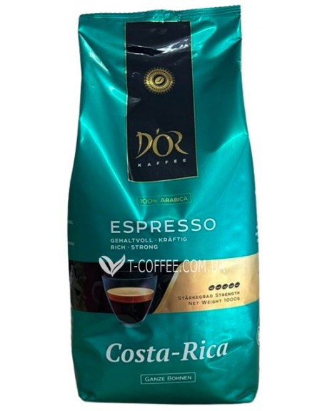 Кава DOR Costa Rica зернова 1кг (7610899008747)