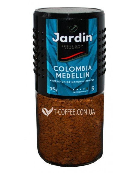 Кава JARDIN Colombia Medellin розчинна 95 г скл. б. (4823096803593)