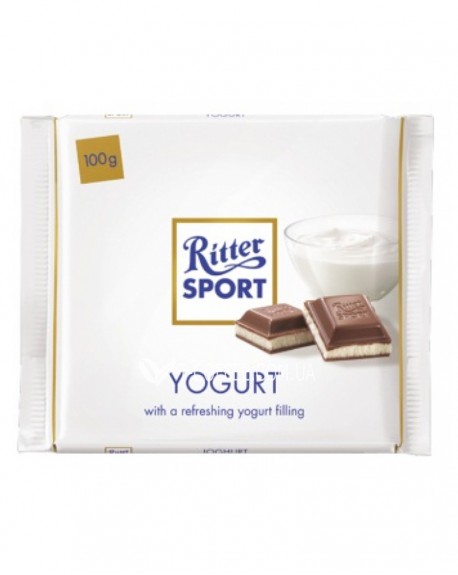 Шоколад RITTER SPORT Yogurt Молочний Йогурт 100 г