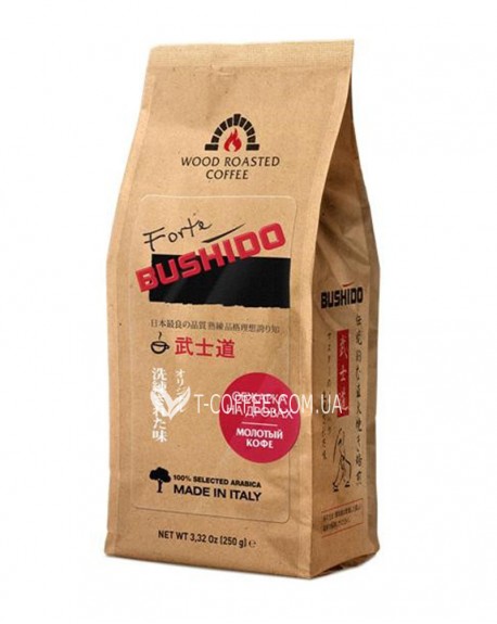 Кава BUSHIDO Forte мелена 250 г (5060367340077)
