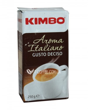 Кава KIMBO Aroma Italiano Gusto Deciso мелена 250 г (8002200106010) фото