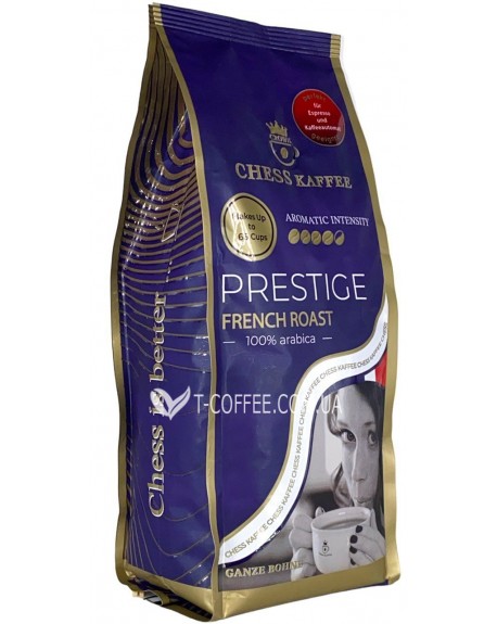 Кава Chess Kaffee Prestige French roast зернова 500 г